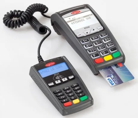PIN-Pad в виде выносной клавиатуры Терминал и выносная клавиатура